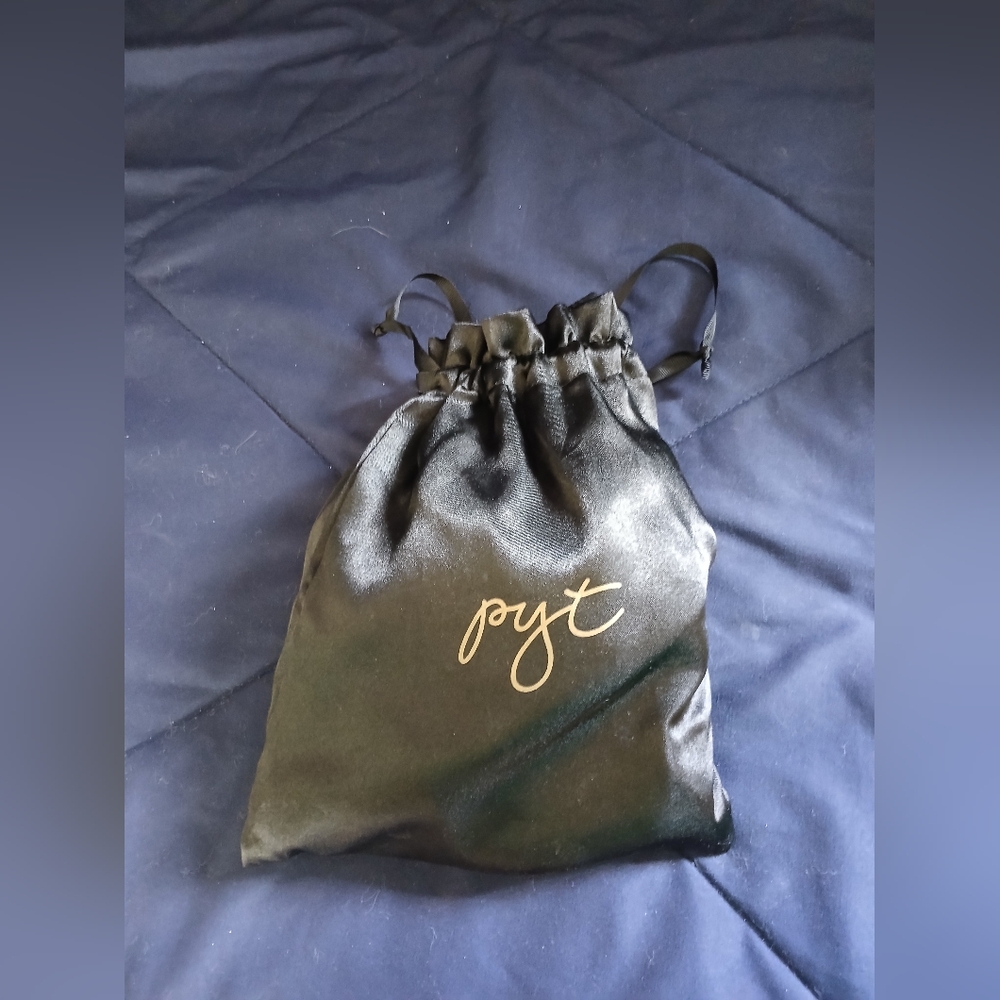 PYT Black Satin Hair Tool Pouch